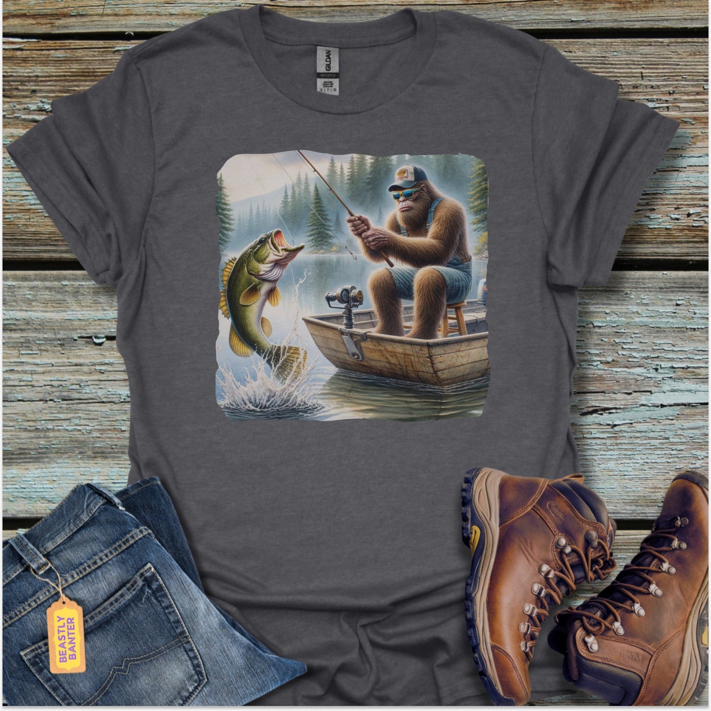 Lake Legend Bigfoot T-Shirt - Beastly Banter