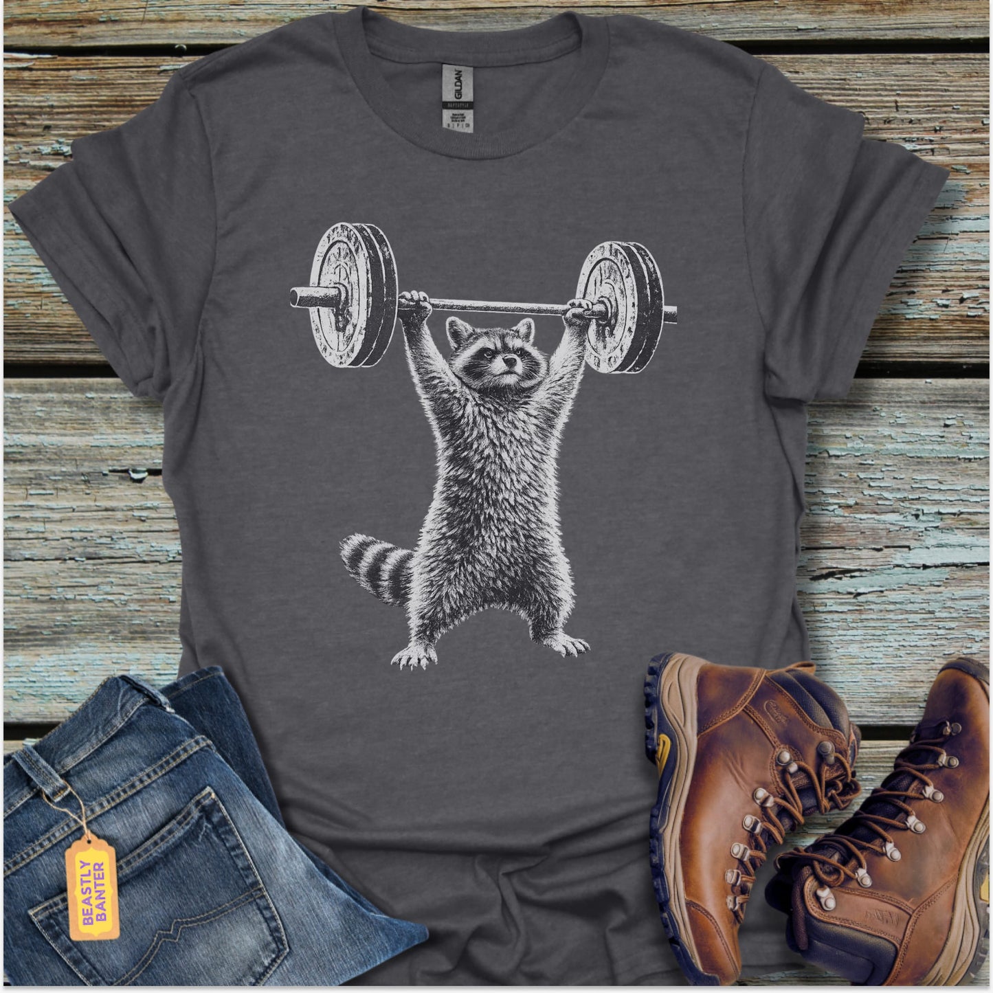 Raccoon Snatch T-Shirt - Beastly Banter