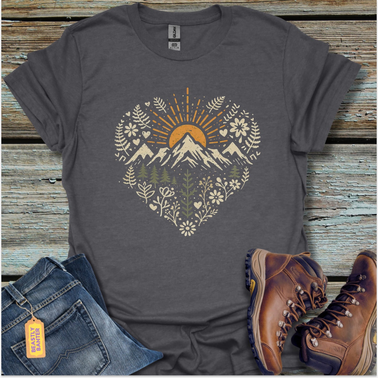 Heart of the Country T-Shirt - Beastly Banter