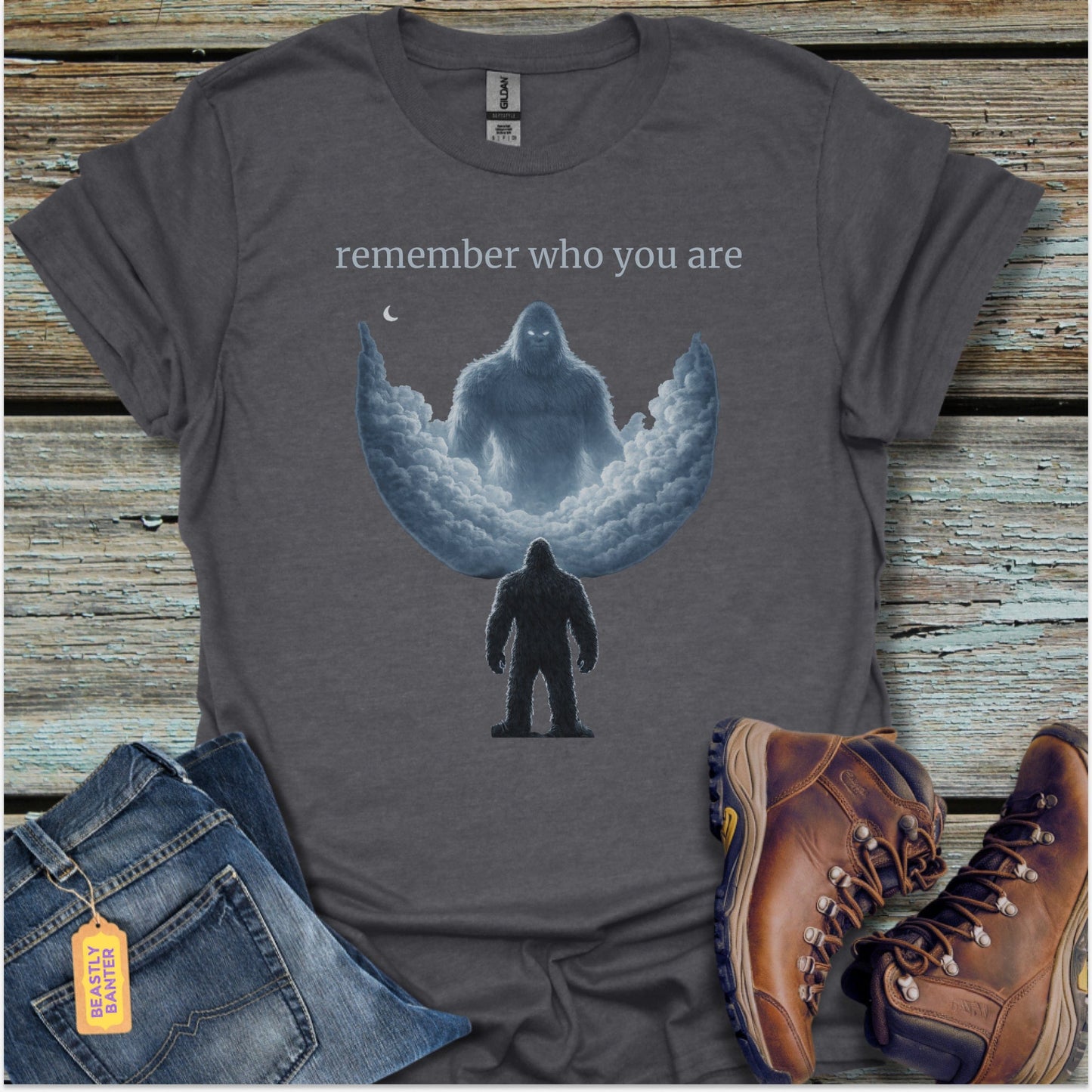Bigfoot Remember T-Shirt - Beastly Banter