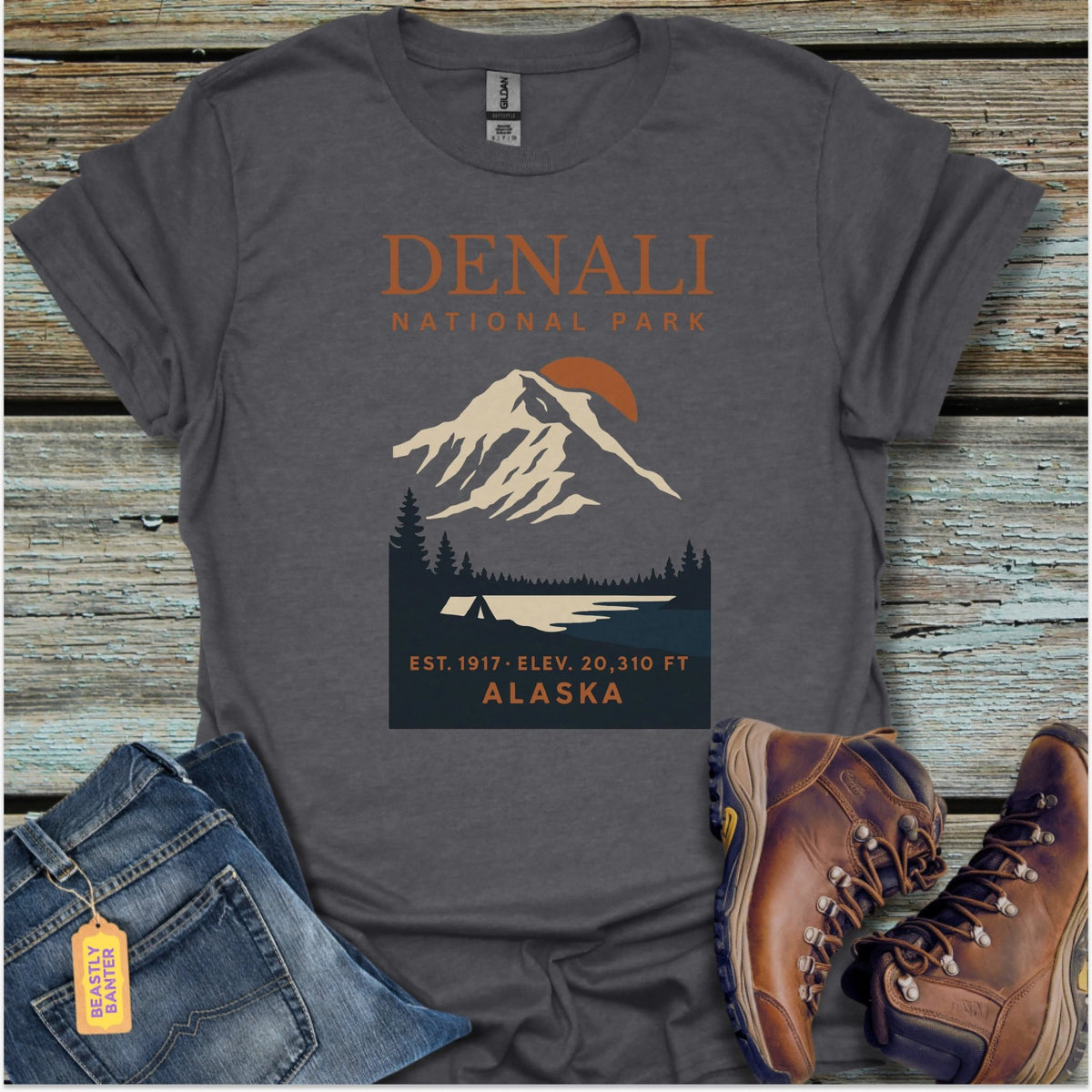 Denali National Park T-Shirt - Beastly Banter