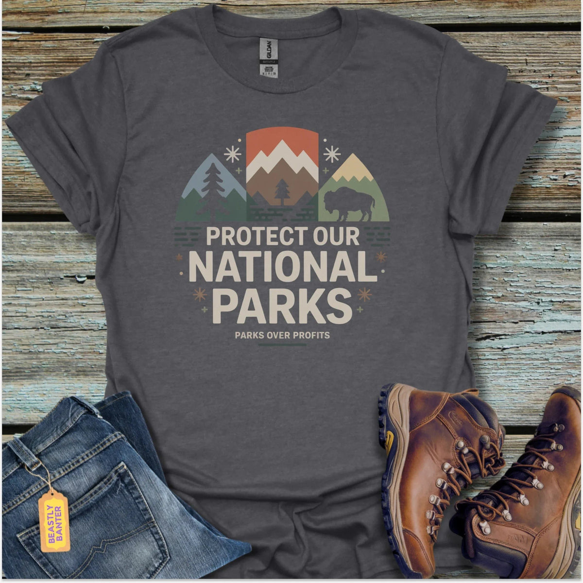 Protect National Parks T-Shirt - Beastly Banter