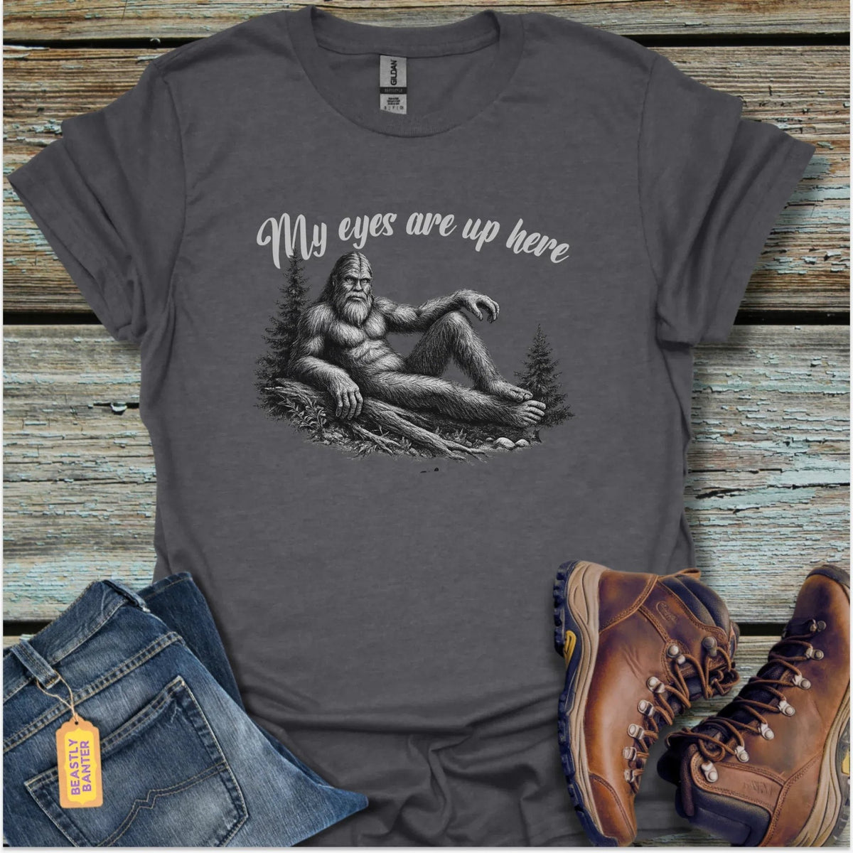 Bigfoot My Eyes T-Shirt - Beastly Banter