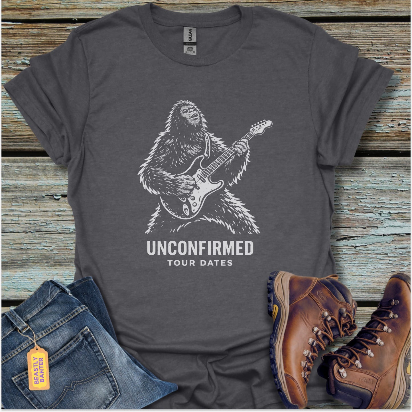 Bigfoot Tour Dates T-Shirt - Beastly Banter
