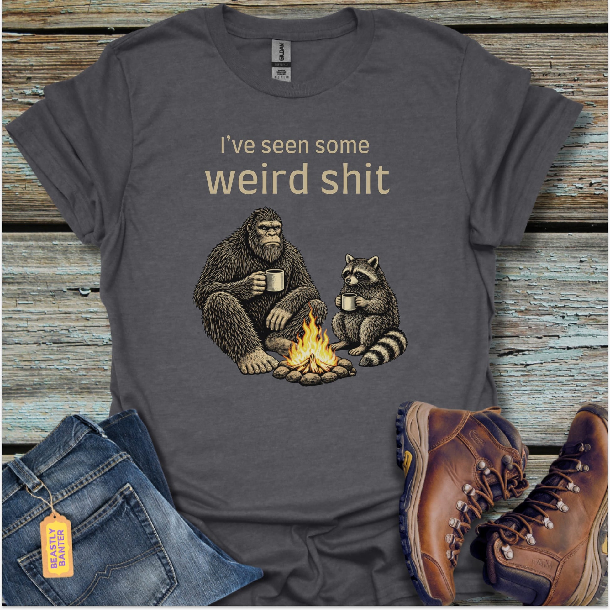 I’ve Seen Things Bigfoot T-Shirt - Beastly Banter