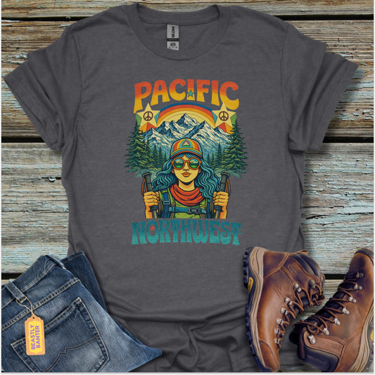 Pacific Northwest Hiking T-Shirt - Beastly Banter