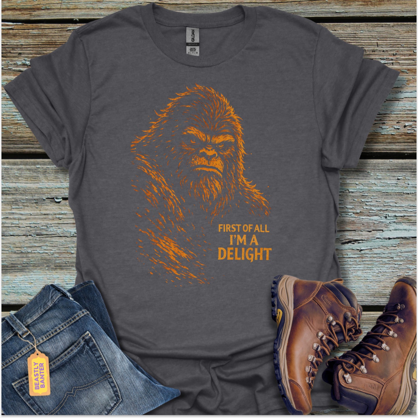 I’m A Delight Bigfoot T-Shirt