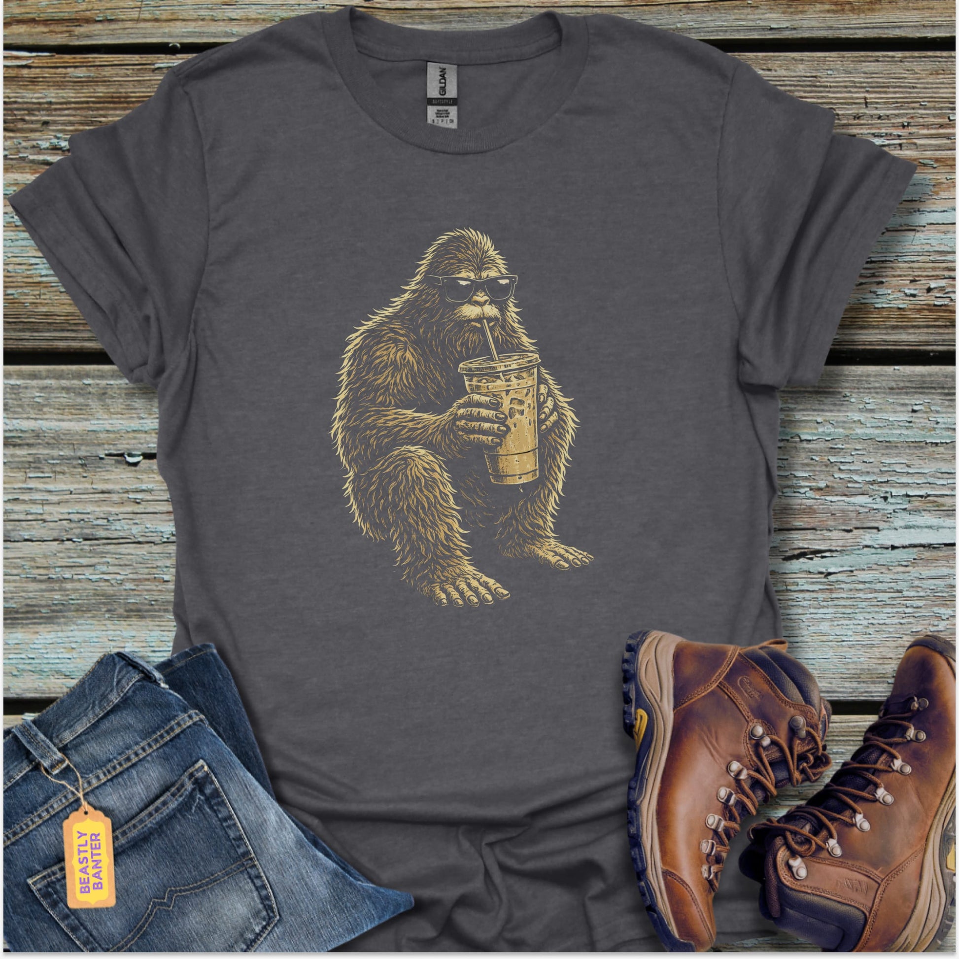 Bigfoot Cold Brew T-Shirt - Beastly Banter