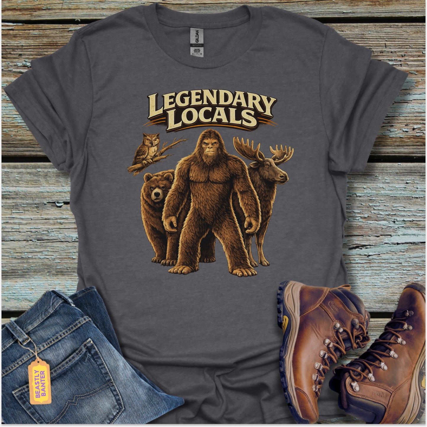 Legendary Locals Bigfoot T-Shirt