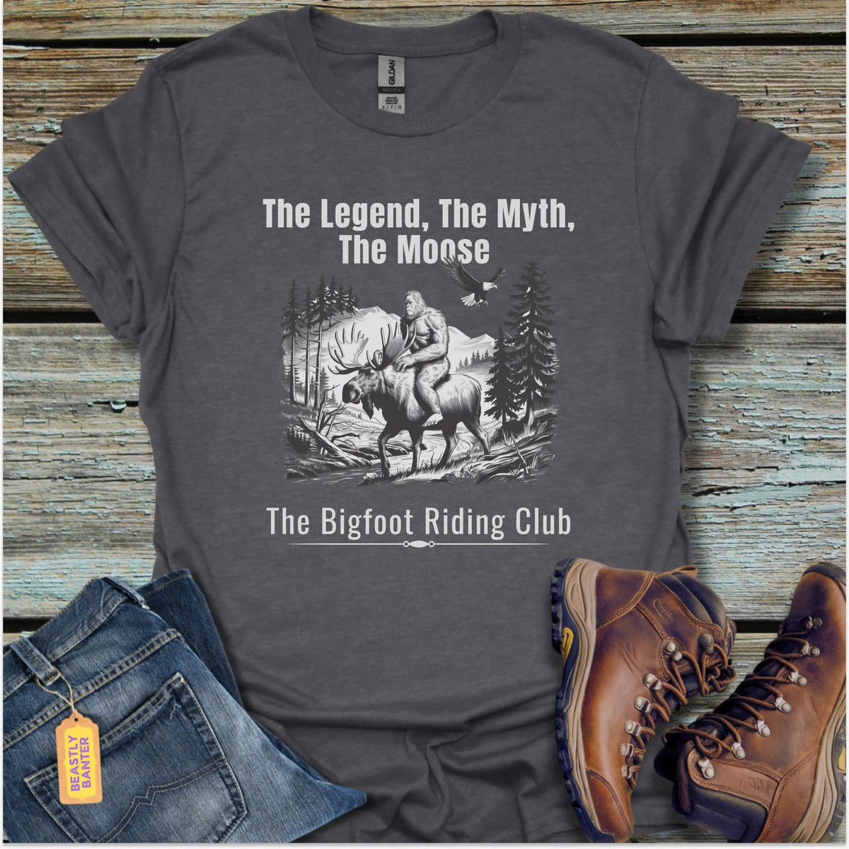 Bigfoot Riding Club T-Shirt - Beastly Banter