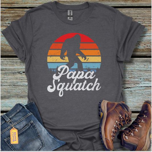Papa Squatch Bigfoot T-Shirt - Beastly Banter