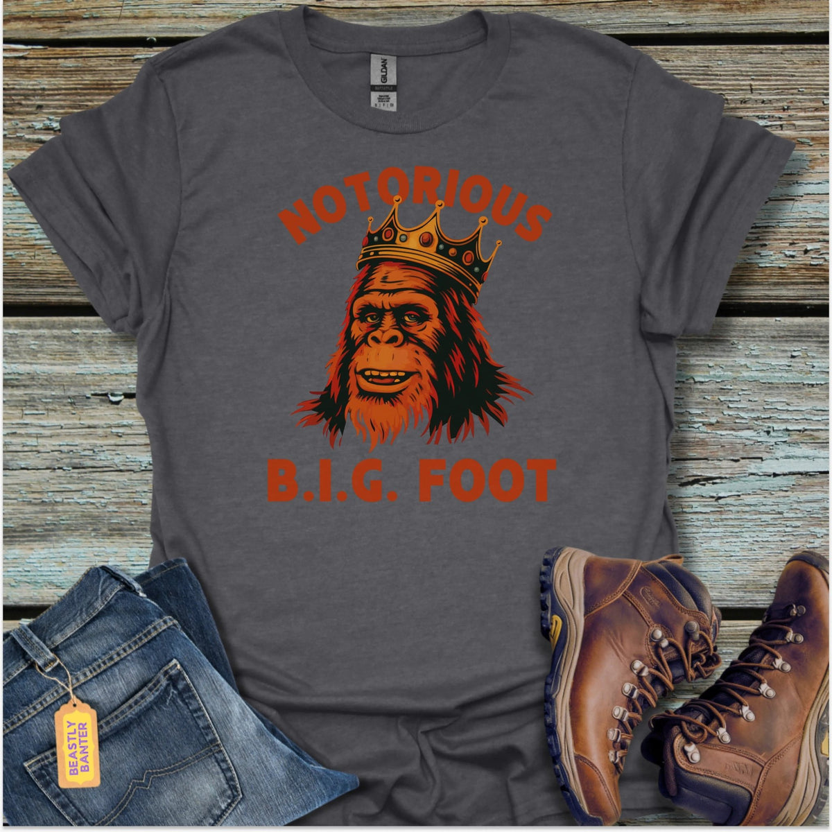 Notorious Bigfoot T-Shirt - Beastly Banter