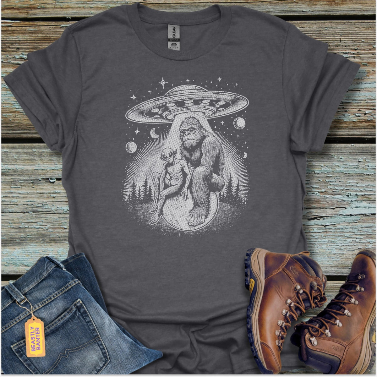 Bigfoot BFF T-Shirt - Beastly Banter