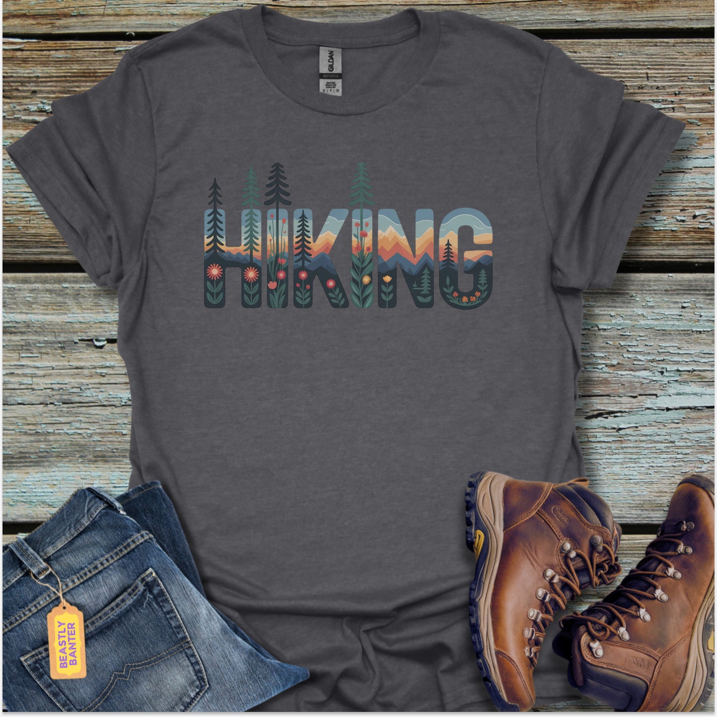 HIKING Wildflower Trail Edition T-Shirt
