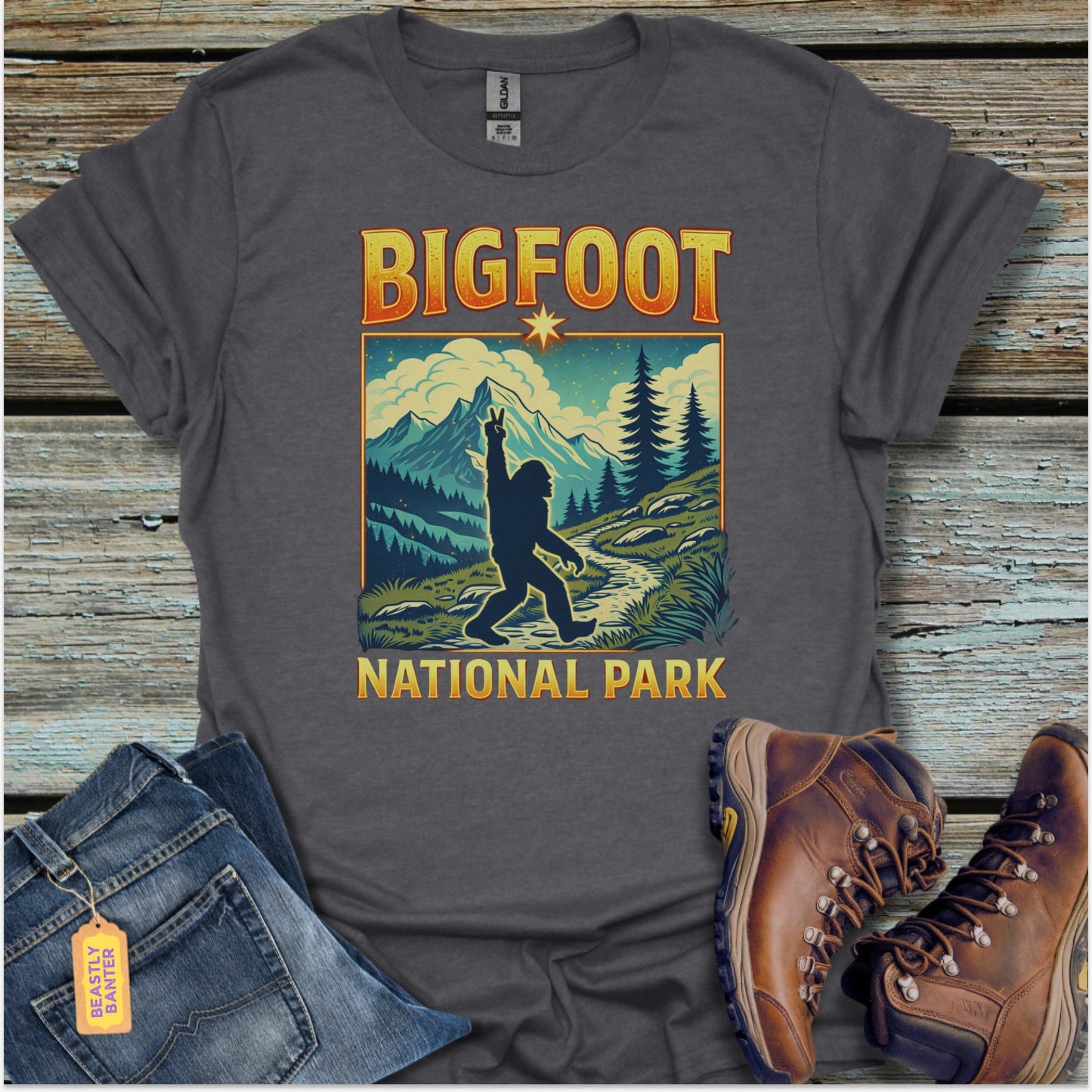 Bigfoot National Park T-Shirt - Beastly Banter