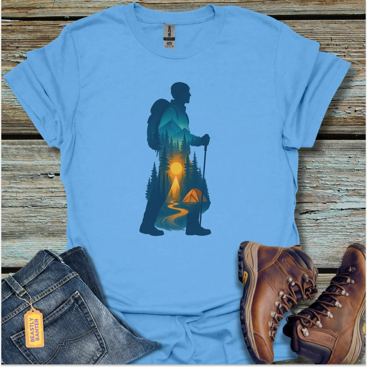 Hikers Wander Within T-Shirt - Beastly Banter