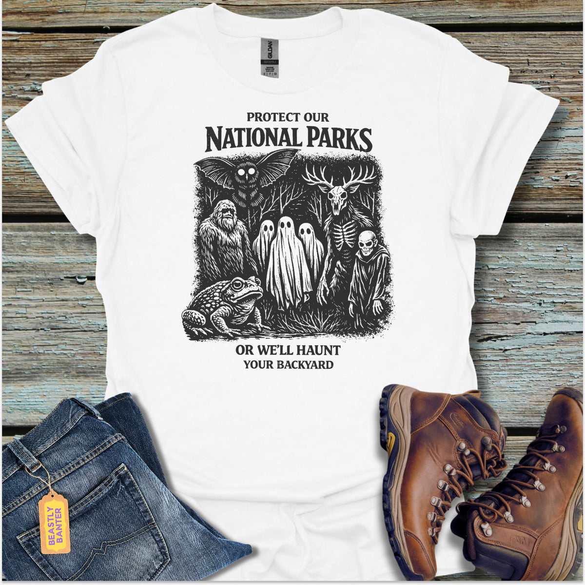We Will Haunt You T-Shirt - Beastly Banter