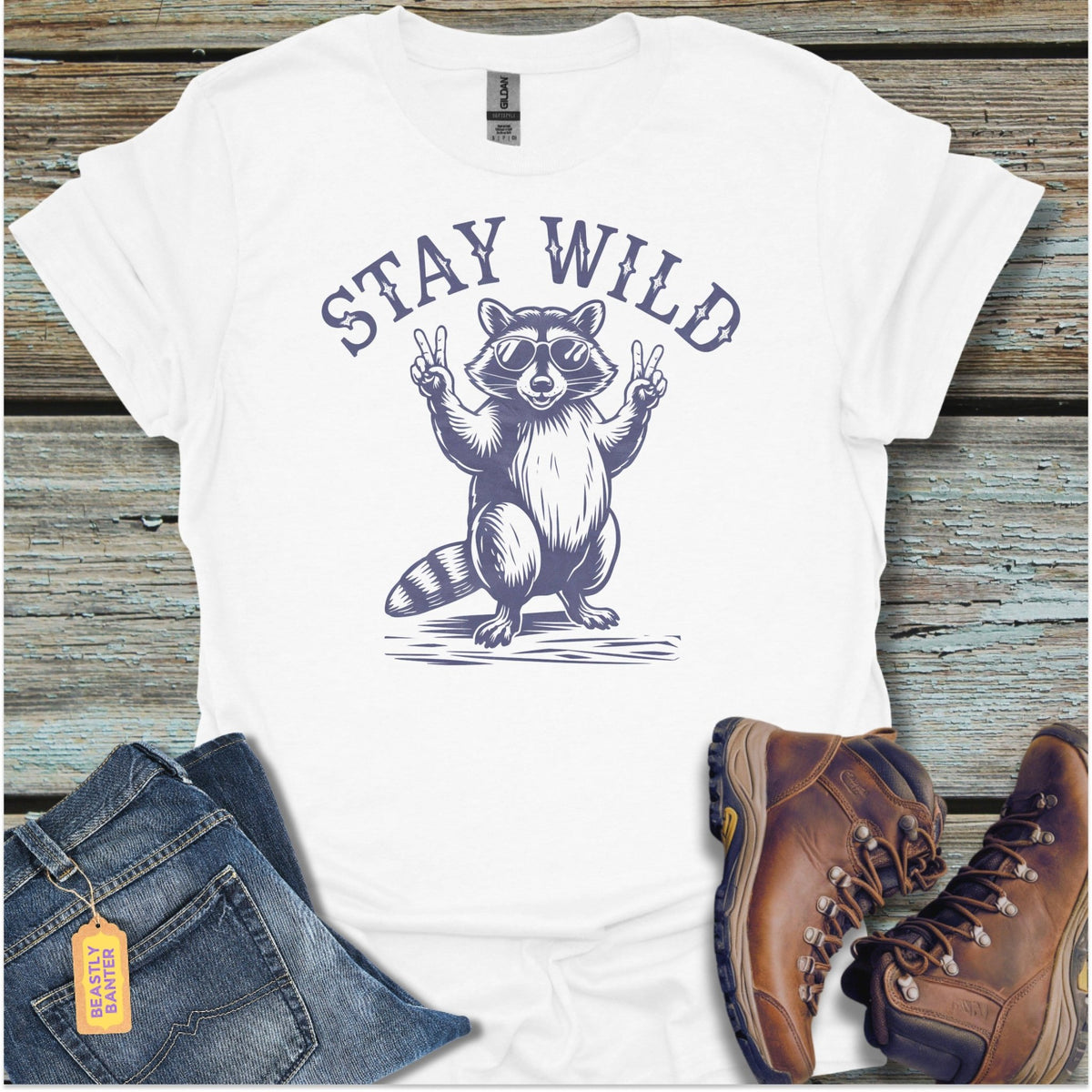 Stay Wild T-Shirt - Beastly Banter