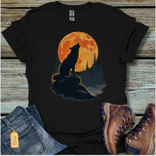 Howling Wolf at the Orange Moon - Beastly Banter