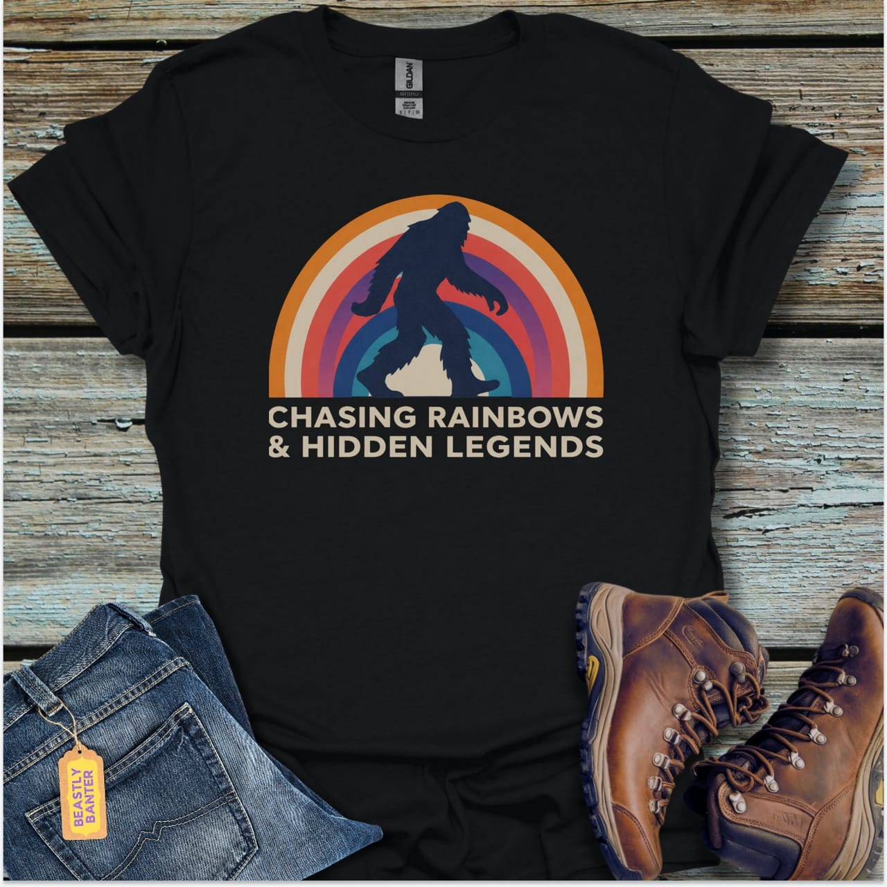 Rainbows and Legends T-Shirt - Beastly Banter