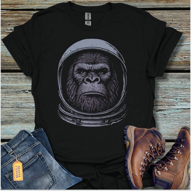 Bigfoot in Space T-Shirt - Beastly Banter