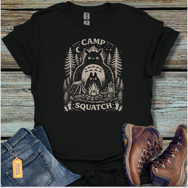 Camp Squatch T-Shirt - Beastly Banter