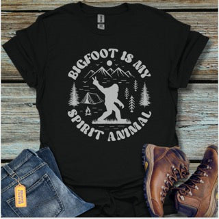 Bigfoot Is My Spirit Animal T-Shirt