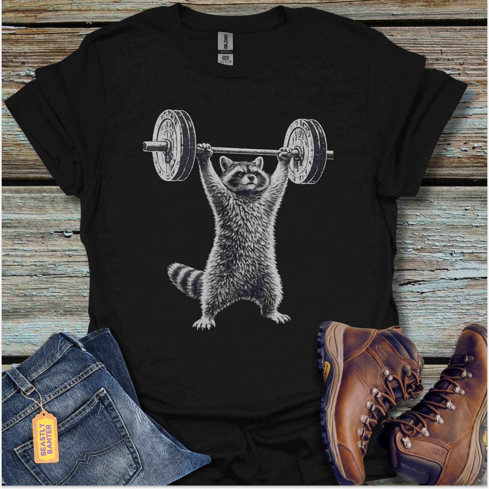 Raccoon Snatch T-Shirt - Beastly Banter