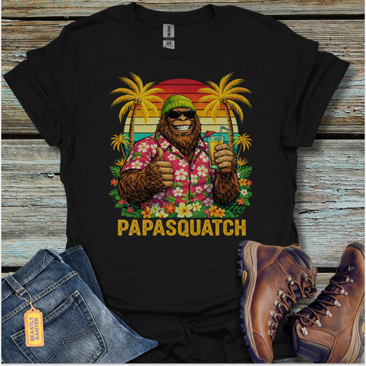 Best Dad Papasquatch T-Shirt