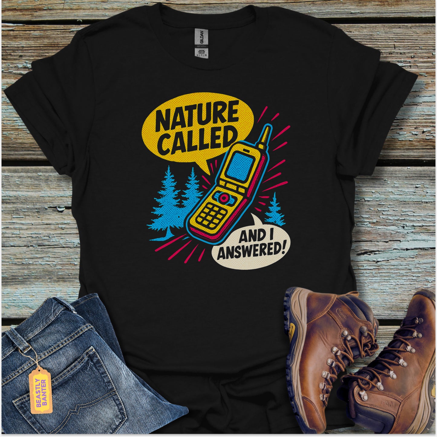 Nature Called Hiking T-Shirt