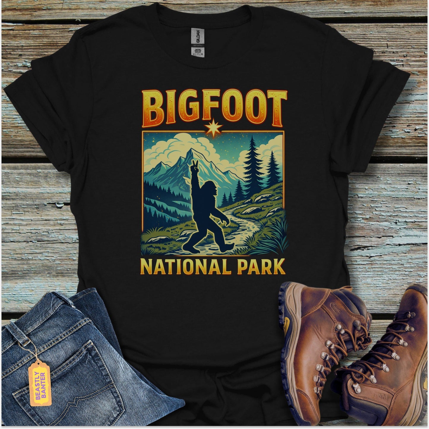 Bigfoot National Park T-Shirt - Beastly Banter
