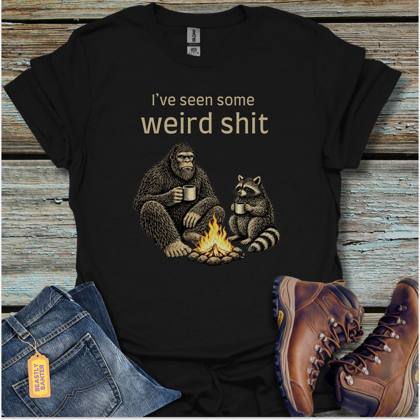 I’ve Seen Things Bigfoot T-Shirt - Beastly Banter
