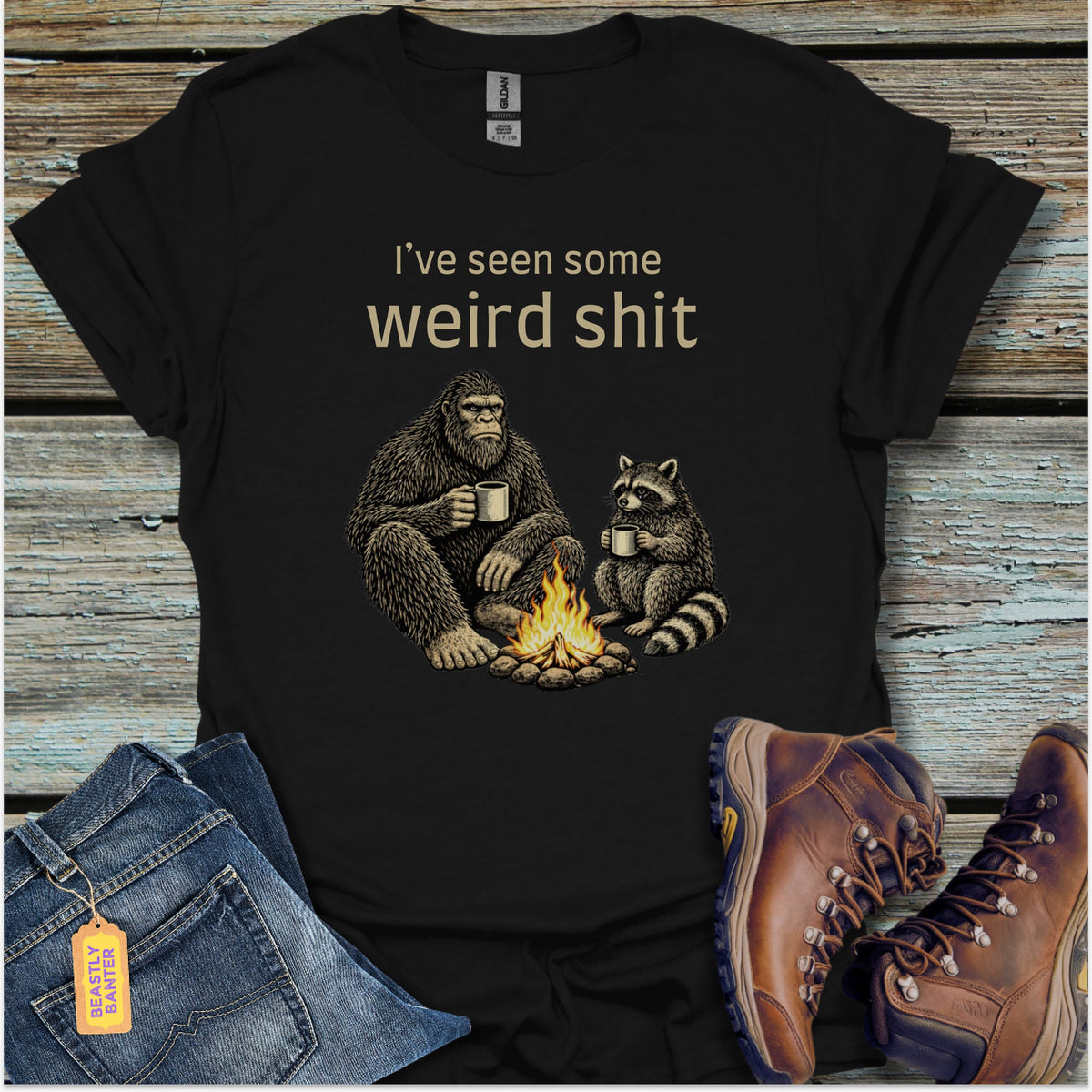 I’ve Seen Things Bigfoot T-Shirt - Beastly Banter