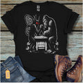 Mothman & Bigfoot Standoff T-Shirt - Beastly Banter