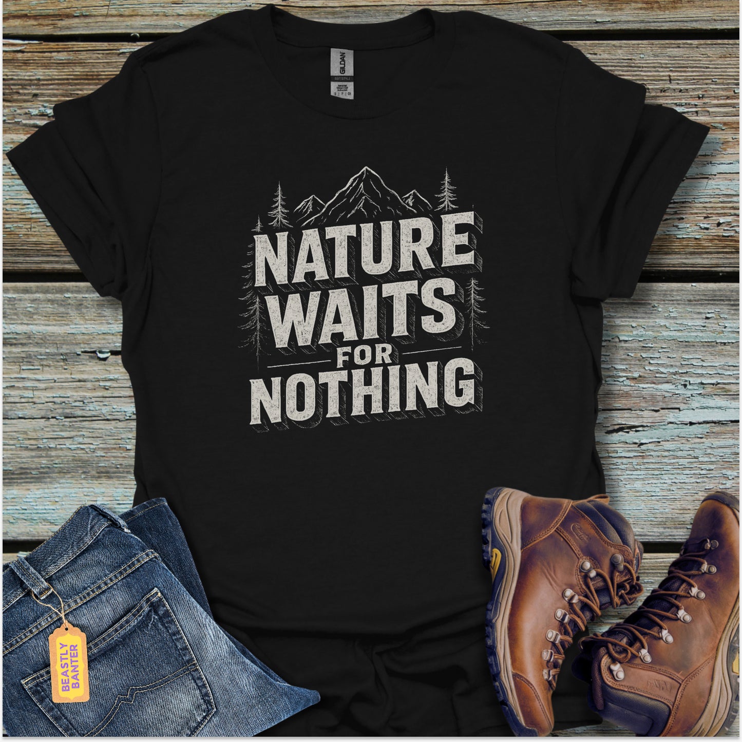 Nature Waits For Nothing T-Shirt