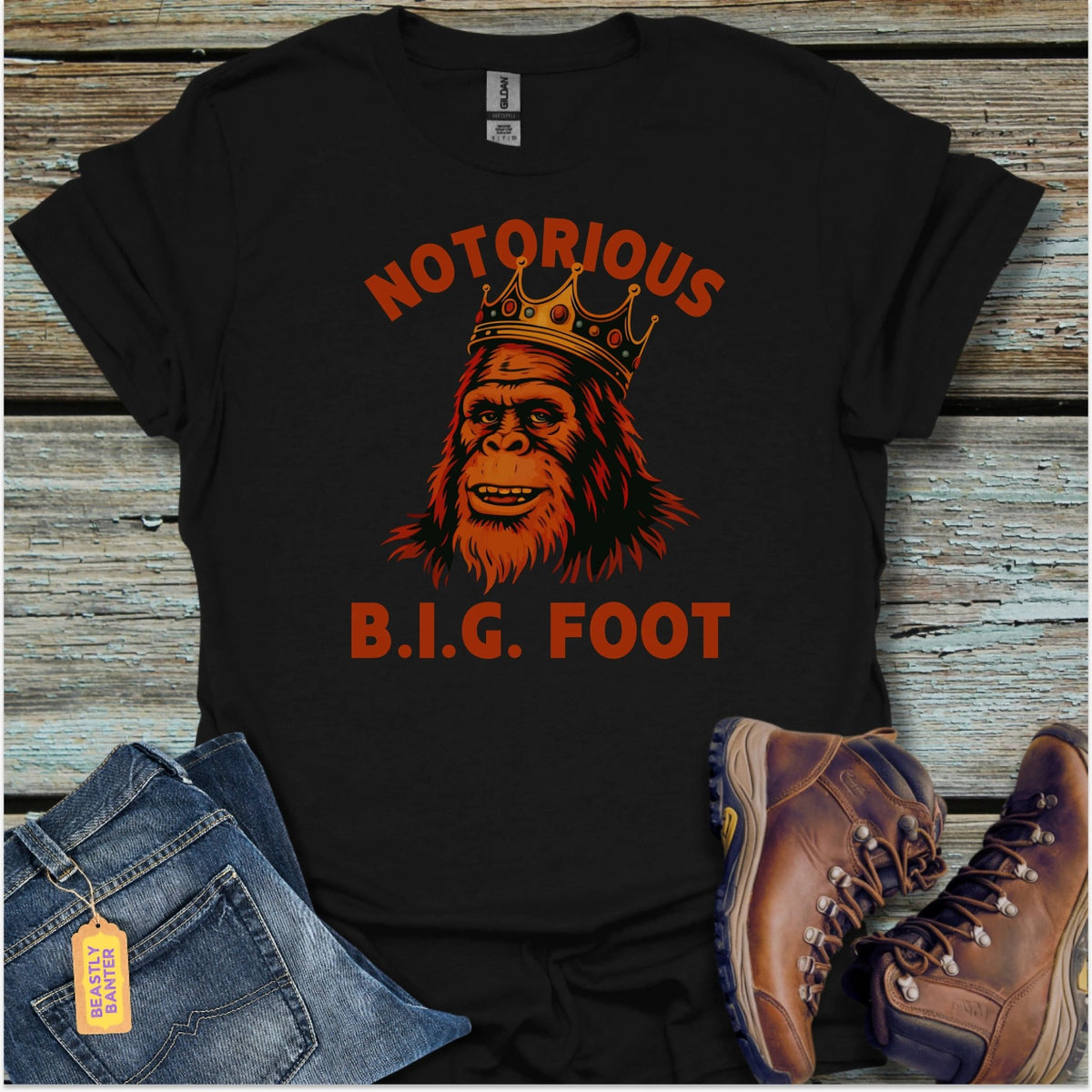 Notorious Bigfoot T-Shirt - Beastly Banter