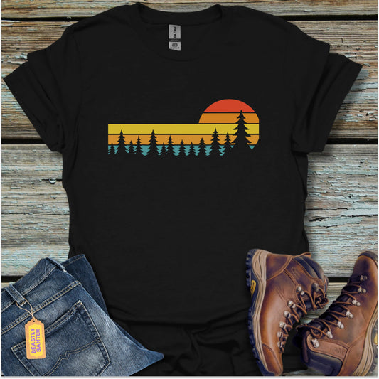 Forest Sunset  T-Shirt