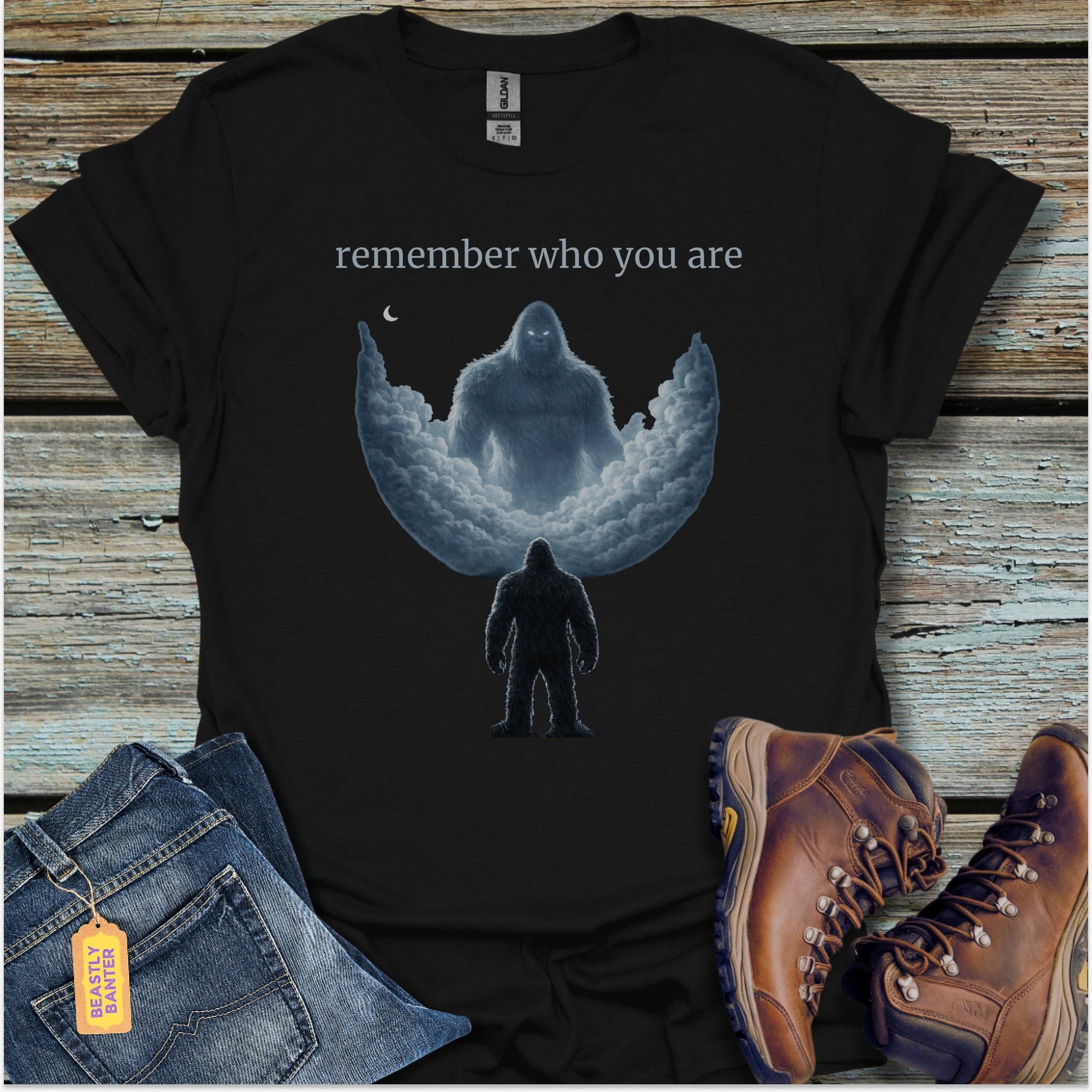 Bigfoot Remember T-Shirt - Beastly Banter