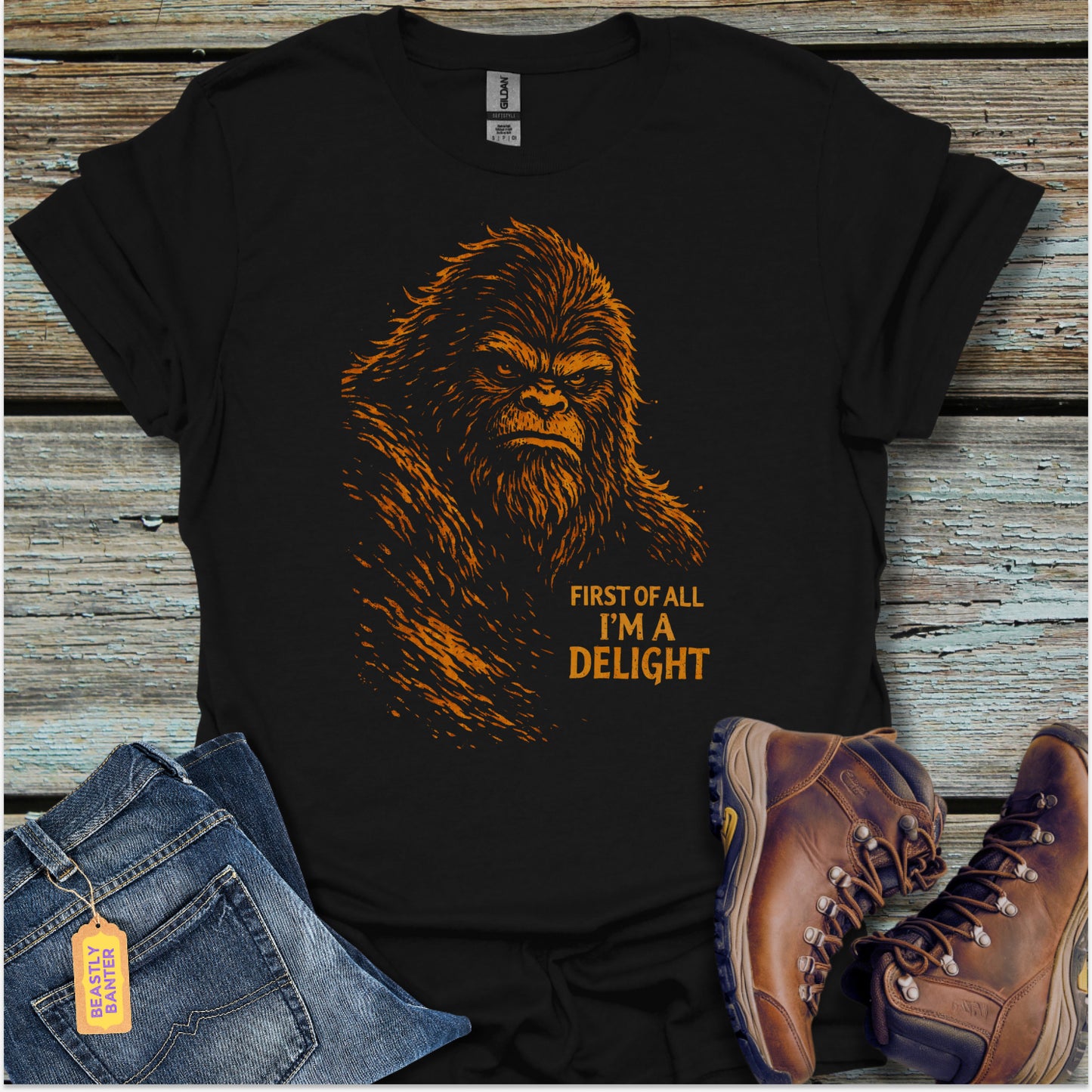 I’m A Delight Bigfoot T-Shirt