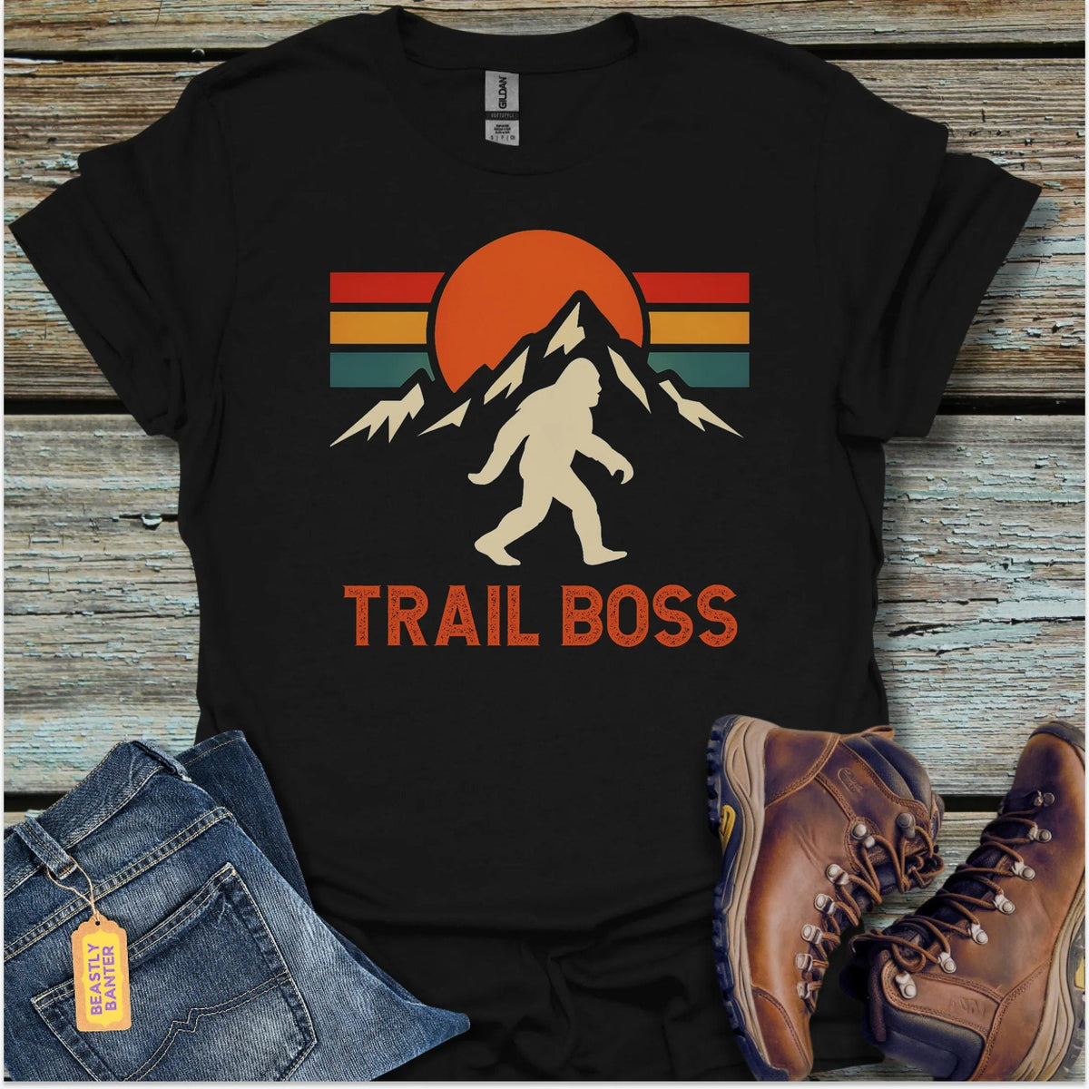 Bigfoot Trail Boss T-Shirt - Beastly Banter
