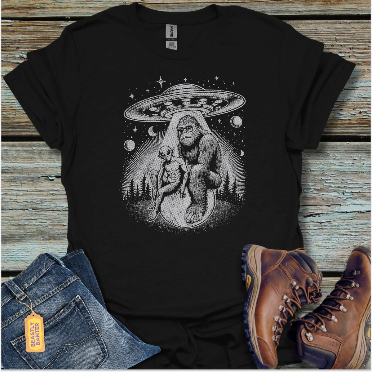 Bigfoot BFF T-Shirt - Beastly Banter