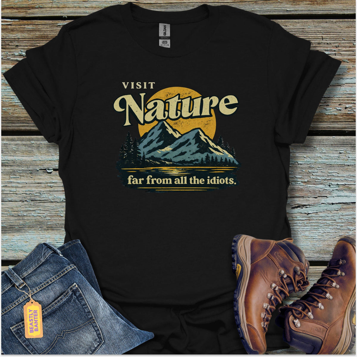 Visit Nature T-Shirt - Beastly Banter