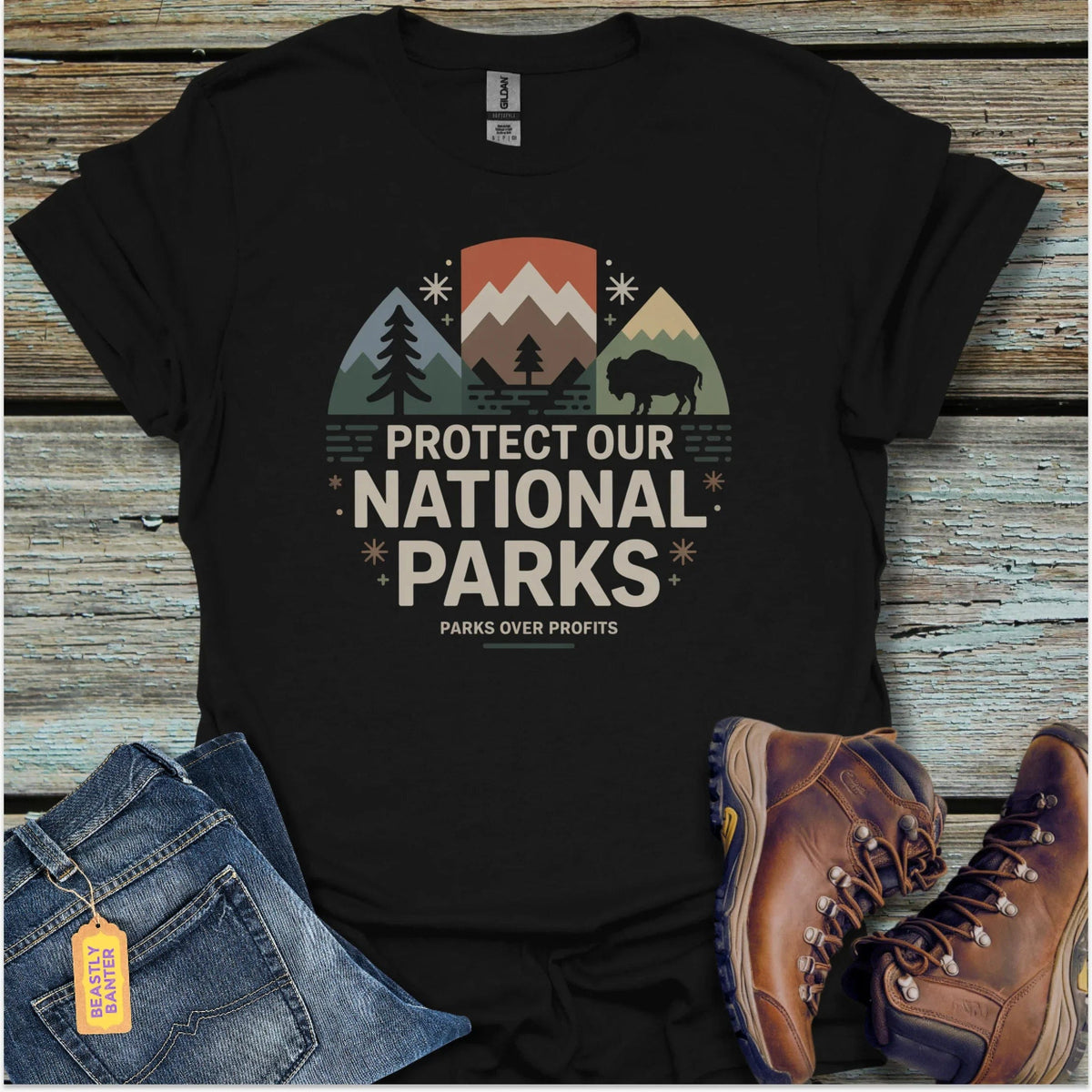 Protect National Parks T-Shirt - Beastly Banter