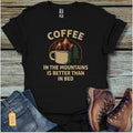Coffee In The Mountains T-Shirt - Beastly Banter