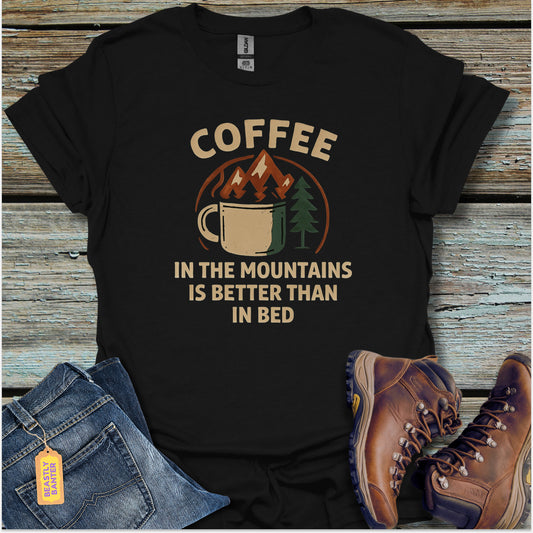 Coffee In The Mountains T-Shirt