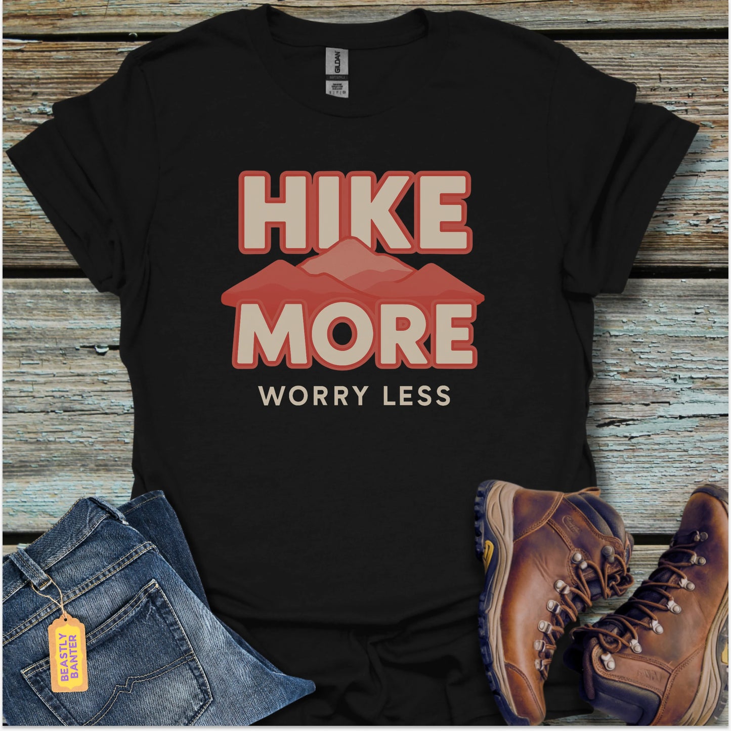 Hike More, Worry Less T-Shirt