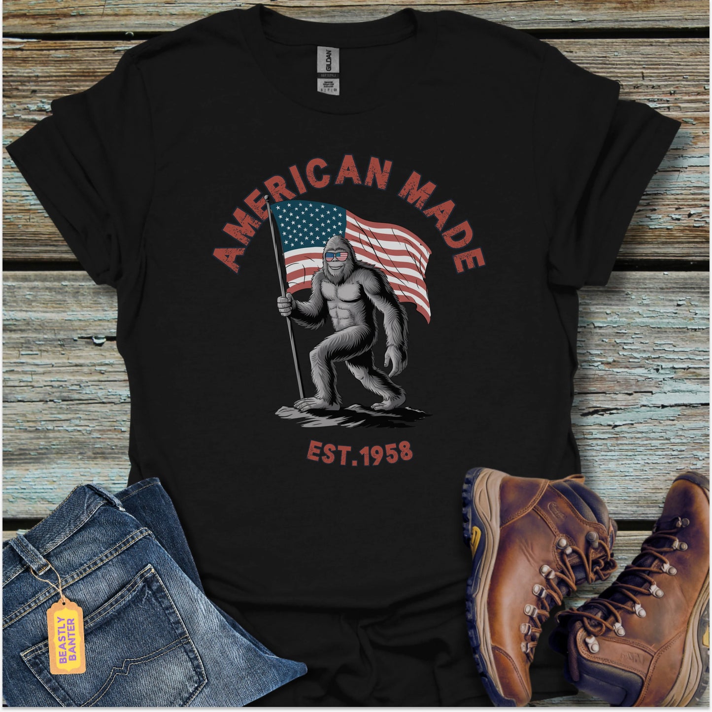 American Made Bigfoot T-Shirt