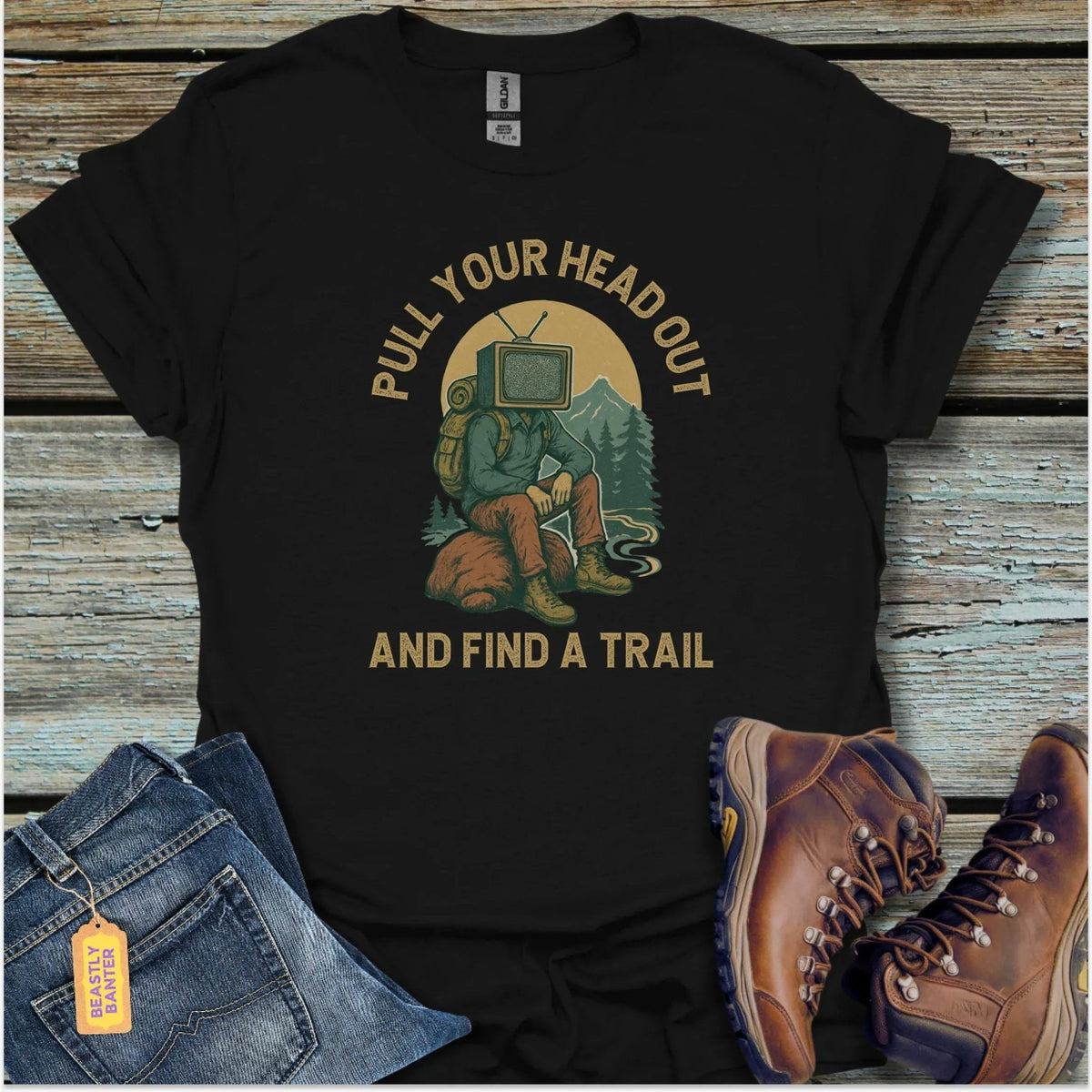 Pull Your Head Out T-Shirt - Beastly Banter