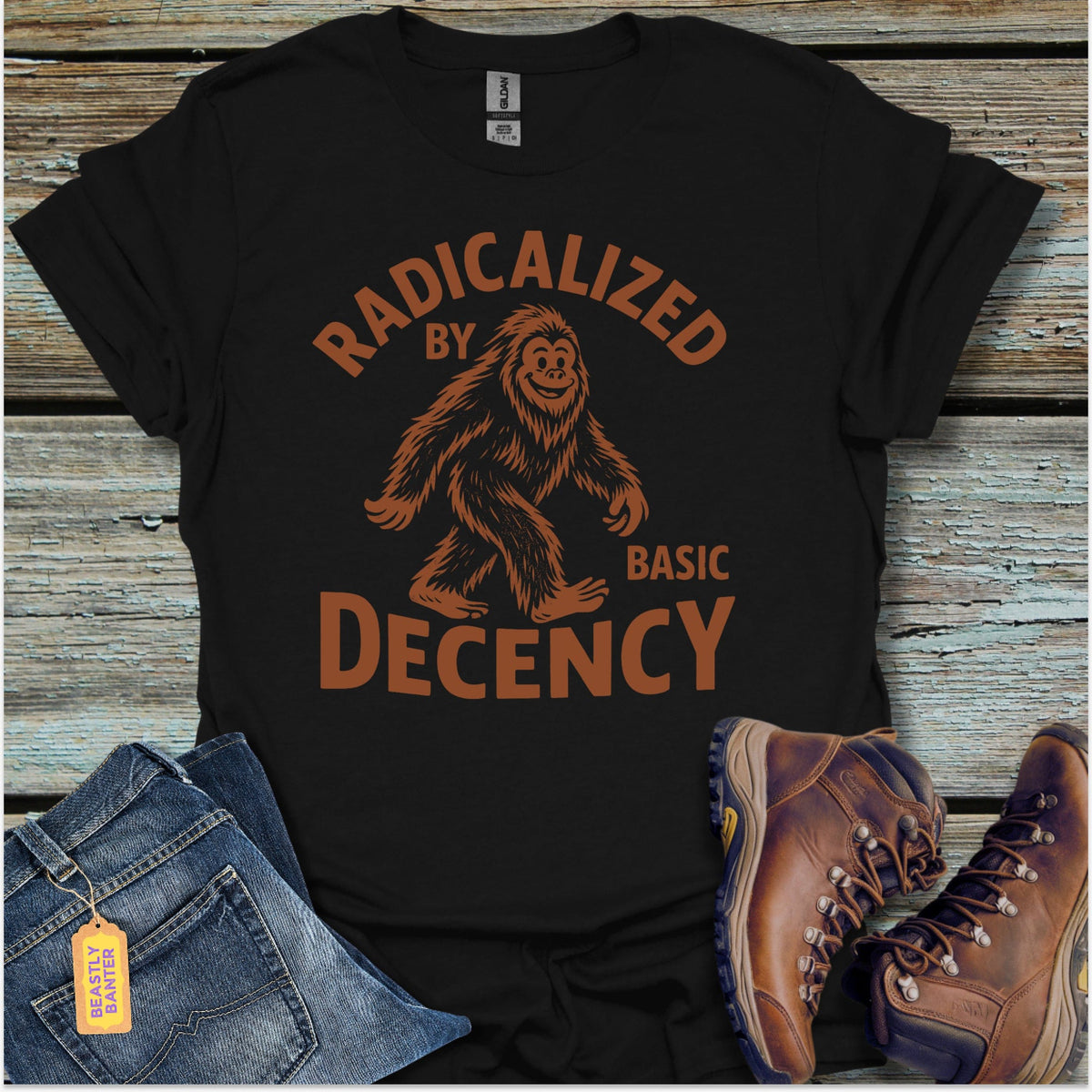 Bigfoot Radicalized T-Shirt - Beastly Banter