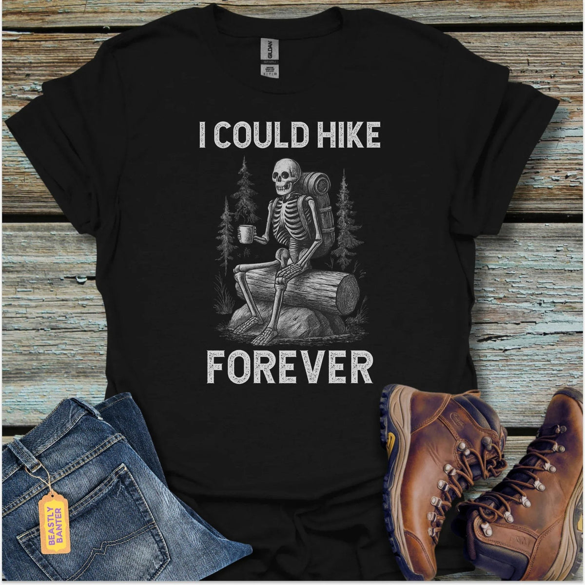 Hike Forever T-Shirt - Beastly Banter